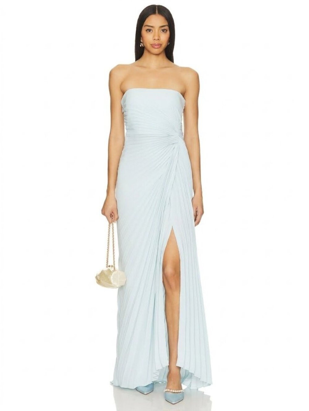 A.L.C. Layla Gown in Cascade 0 Womens Long Maxi Dress